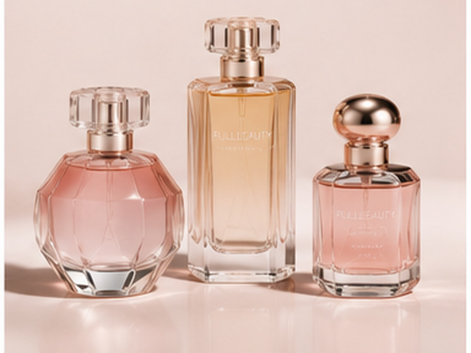 Fragrâncias e embalagens premium para perfume